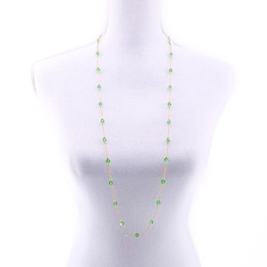 Colliers et bracelet Solfève Happy Green Or